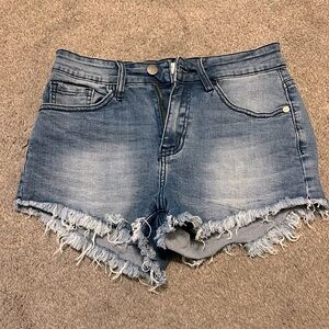 Nature denim shorts
